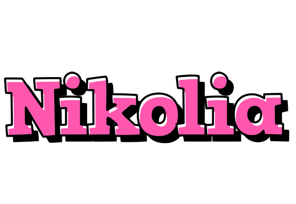 Nikolia girlish logo