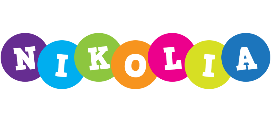 Nikolia happy logo
