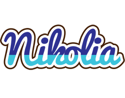 Nikolia raining logo