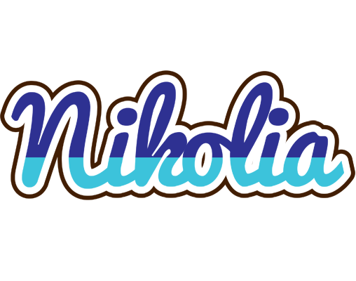 Nikolia raining logo