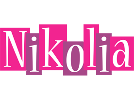 Nikolia whine logo