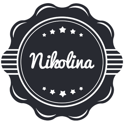 Nikolina badge logo