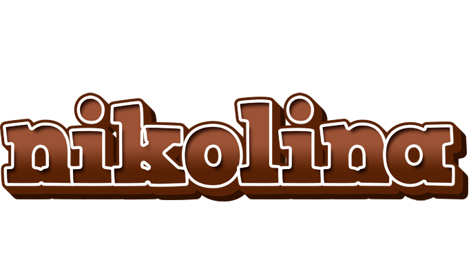 Nikolina brownie logo