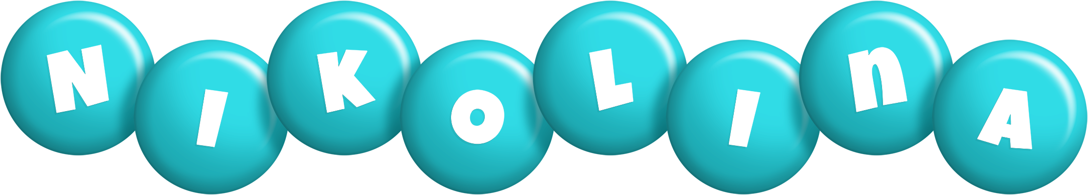 Nikolina candy-azur logo