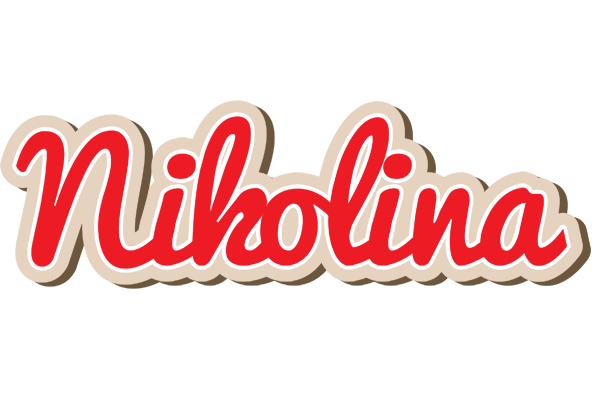 Nikolina chocolate logo