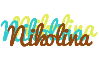 Nikolina cupcake logo