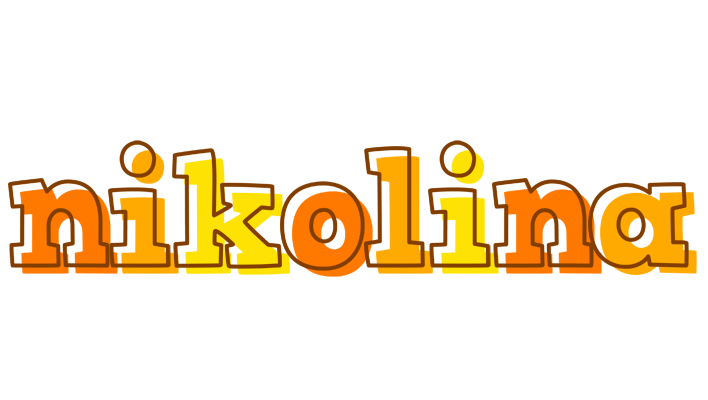 Nikolina desert logo