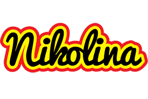 Nikolina flaming logo