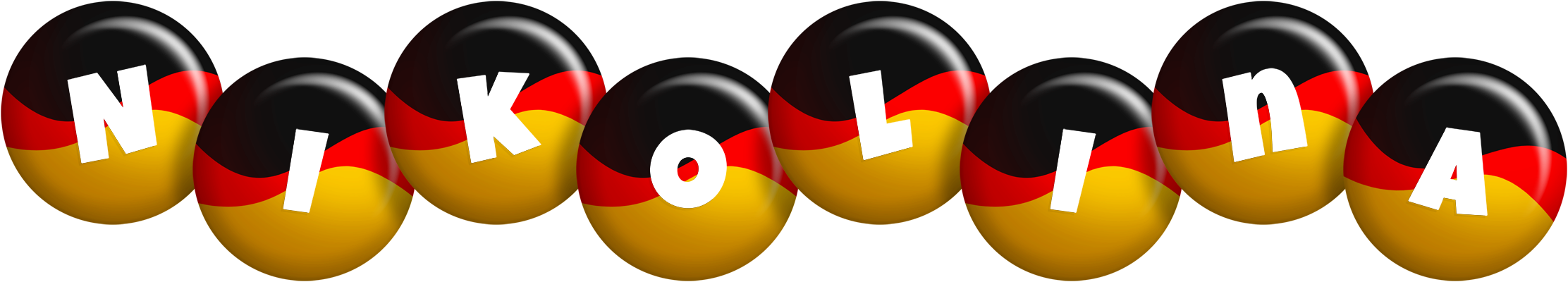 Nikolina german logo