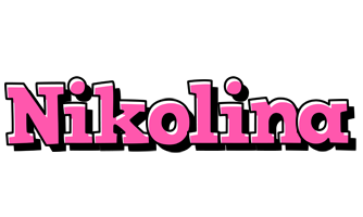 Nikolina girlish logo