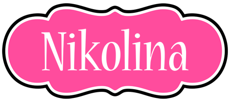 Nikolina invitation logo