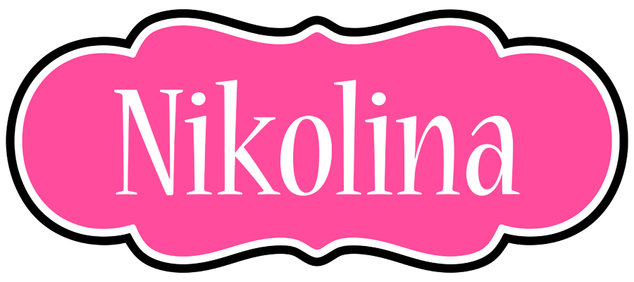 Nikolina invitation logo