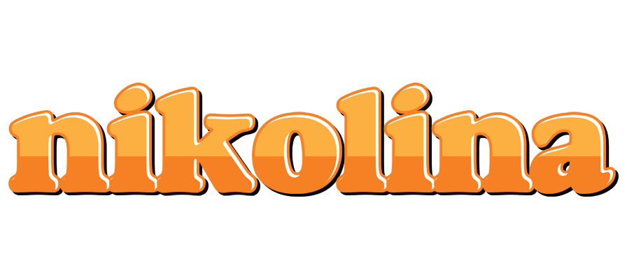 Nikolina orange logo