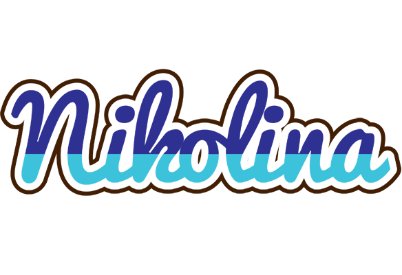 Nikolina raining logo