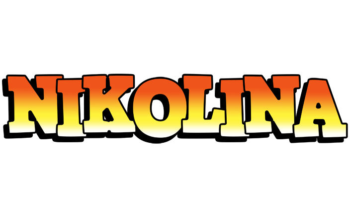 Nikolina sunset logo