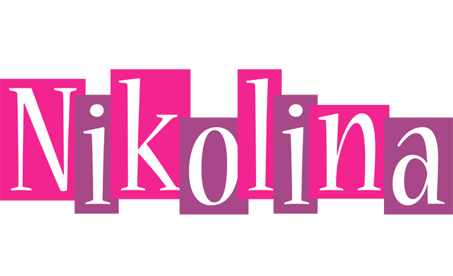 Nikolina whine logo