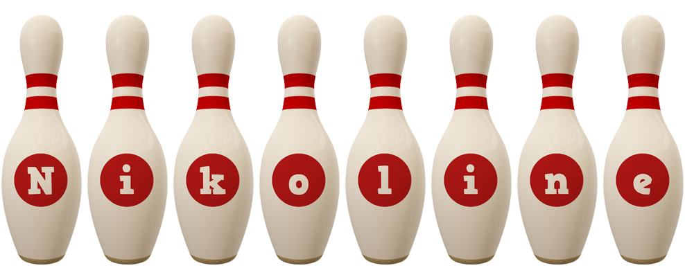 Nikoline bowling-pin logo