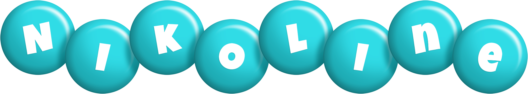 Nikoline candy-azur logo