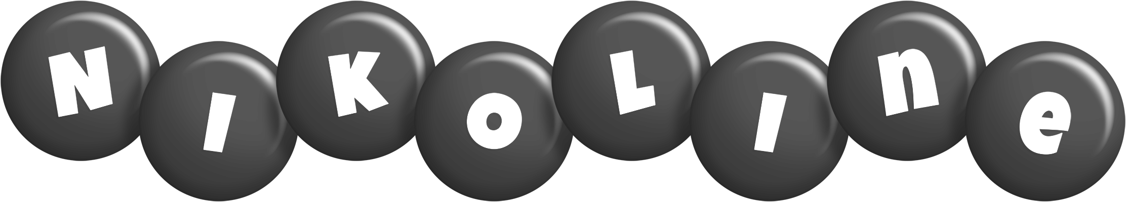 Nikoline candy-black logo