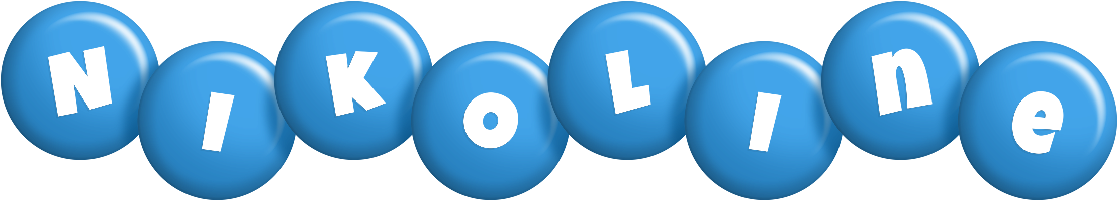 Nikoline candy-blue logo