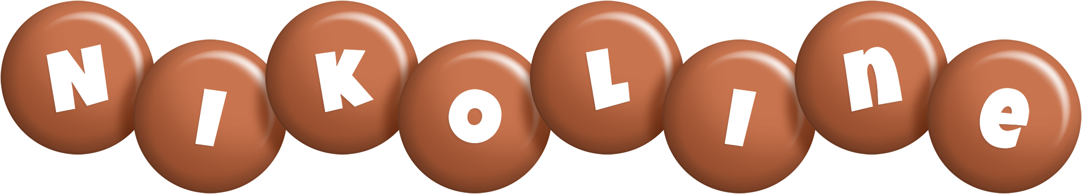 Nikoline candy-brown logo