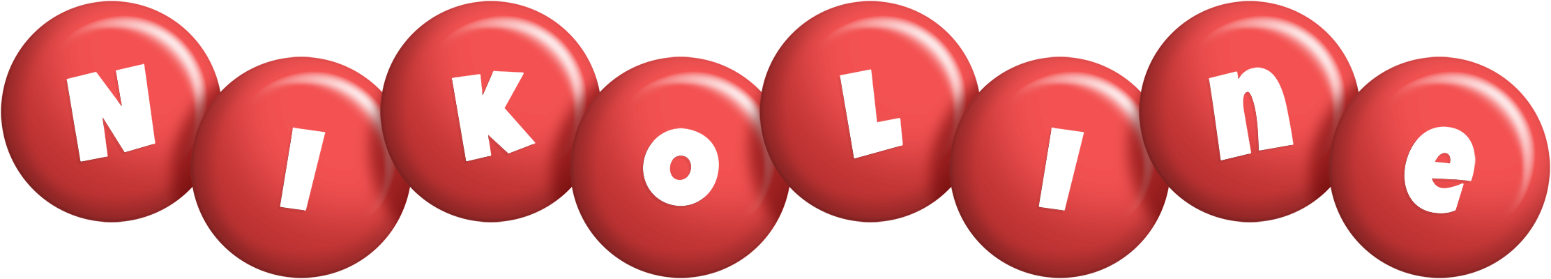 Nikoline candy-red logo