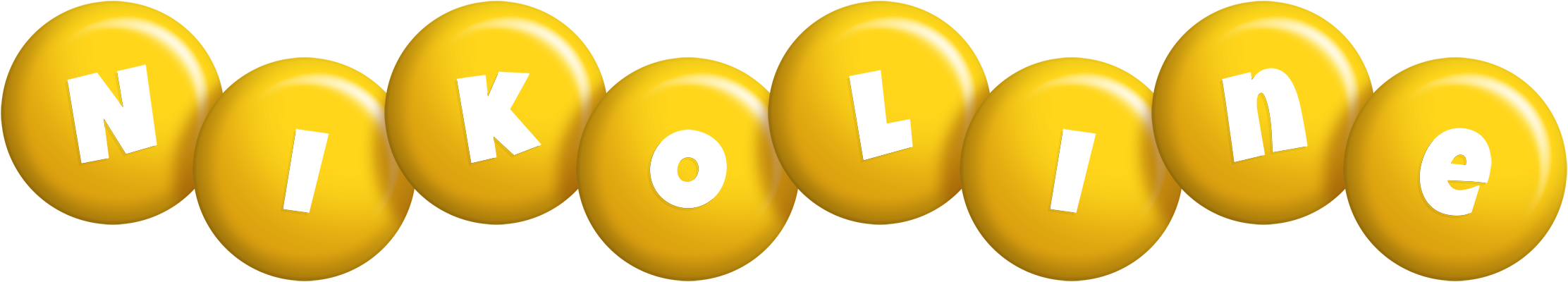 Nikoline candy-yellow logo