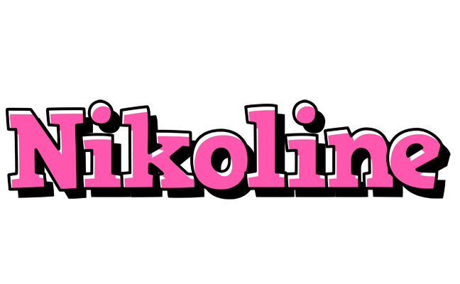 Nikoline girlish logo