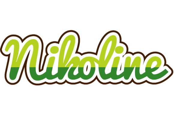Nikoline golfing logo