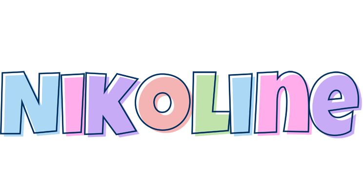 Nikoline pastel logo