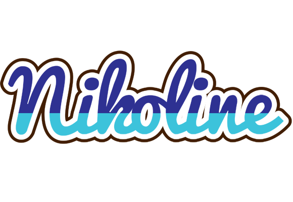Nikoline raining logo