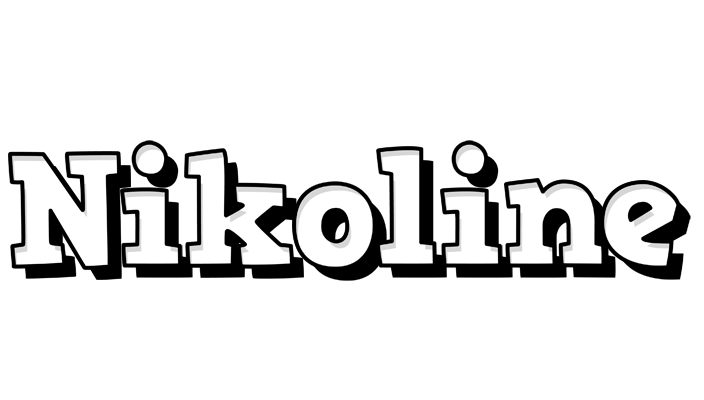 Nikoline snowing logo