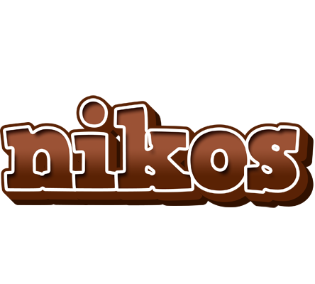 Nikos brownie logo
