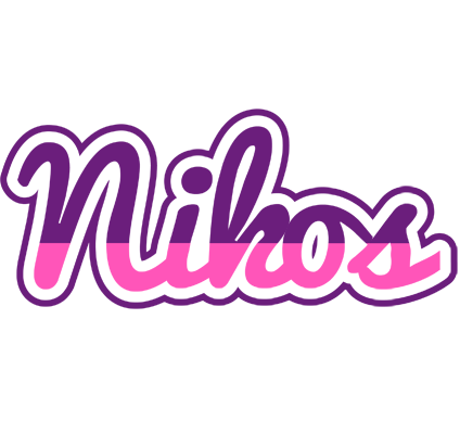 Nikos cheerful logo