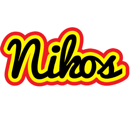 Nikos flaming logo