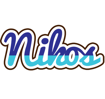 Nikos raining logo