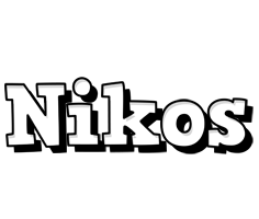 Nikos snowing logo