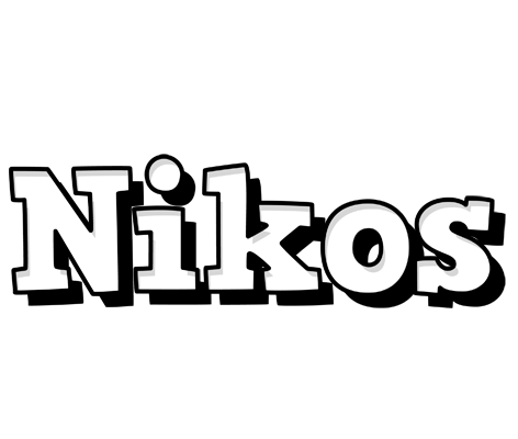 Nikos snowing logo