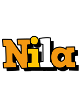 Nila cartoon logo
