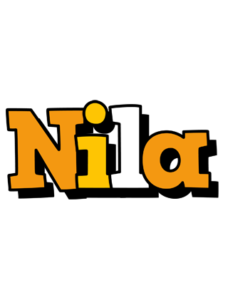 Nila cartoon logo