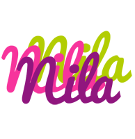 Nila flowers logo