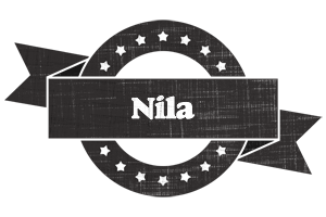 Nila grunge logo