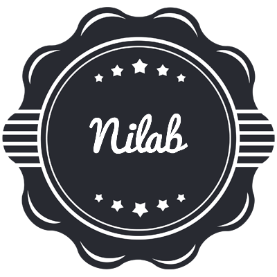 Nilab badge logo