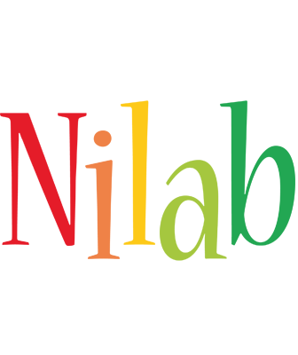 Nilab birthday logo