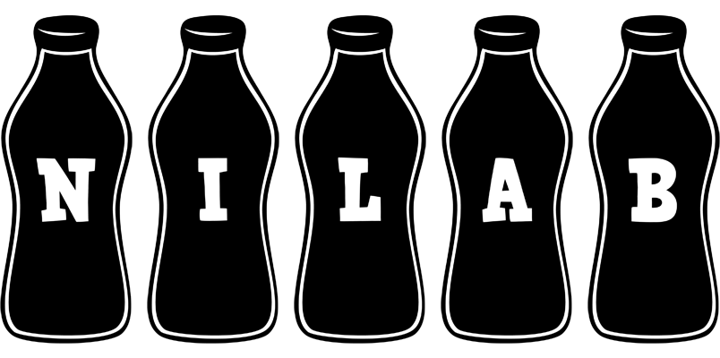 Nilab bottle logo