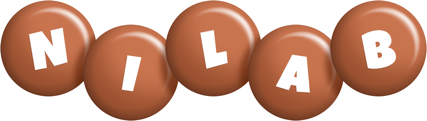 Nilab candy-brown logo