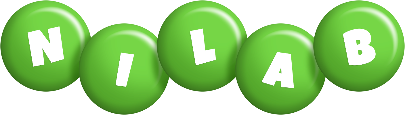 Nilab candy-green logo