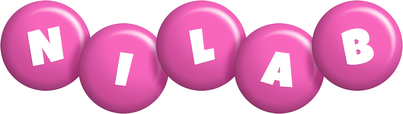 Nilab candy-pink logo