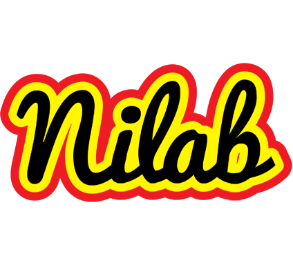 Nilab flaming logo