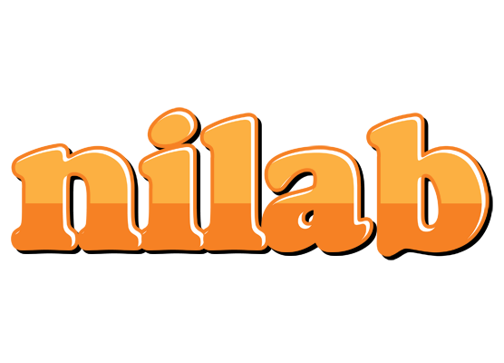 Nilab orange logo